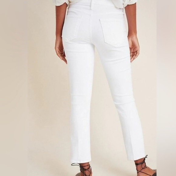 Anthropologie Mother Mid Rise Dazzler Ankle Fairest Of Them All Jeans Size 34 - Picture 3 of 12